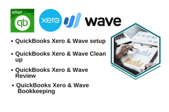 do double entry bookkeeping in quickbooks, xero, wave