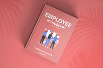 write employee handbook, HR policies, job descriptions and KPI for your company