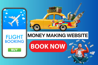 develop automated travel affiliate website for passive income