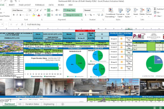 do any work in ms excel like automated templates dashboards and any other