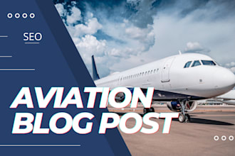 write content on the aviation industry