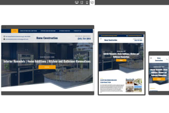 create you a website using duda builder