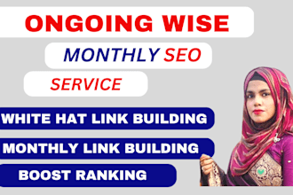do white hat monthly SEO service for google 1st ranking