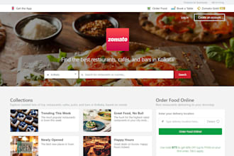create or design restaurant website in wordpress