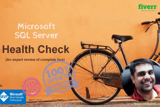 check and fix health of microsoft sql server instance