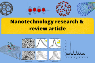 write nanotechnology research and review articles