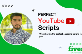write perfect top 10 style engaging youtube video scripts
