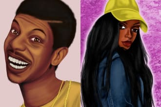 design super realistic character illustration or photoshop manipulation