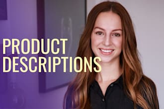 write ecommerce product descriptions that sell