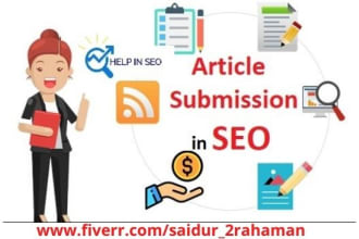 do article submission manually