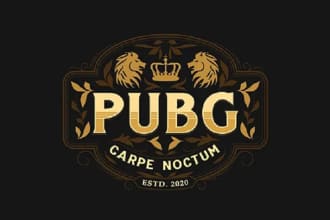 design outstanding nightclub and bar logo with 16 hr