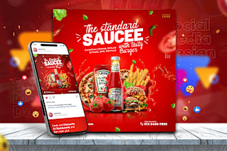 do professional instagram post and social media post design