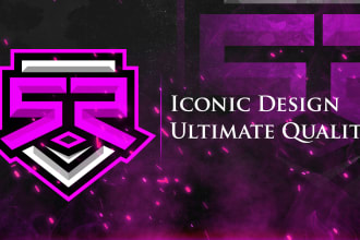 create amazing esport text for kick, twitch, esport,game,youtube,