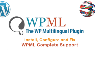 install and configure wpml in wordpress website with key