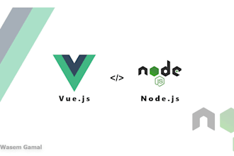 build your interactive vuejs and nodejs web app