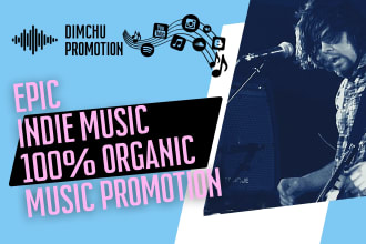 do organic indie music promotion to 550k listeners
