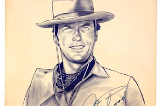 draw photo to vintage sketch