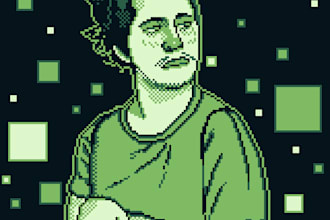 turn your pics into a gameboy portrait