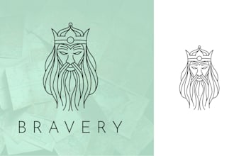 design line art logo in 24hrs