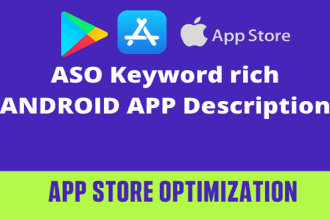 do aso with keyword rich SEO android app description