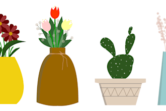 create clipart illustrations of any styles