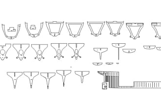 create boat plans ready for cnc cutting, specifically designed for modeling