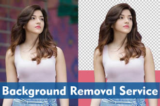 professionally remove background from image, cut out photos