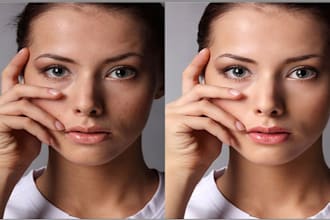 skin retouch, portrait, images editing, photo enhancement