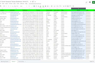 do physician, doctor, dentist, chiropractor contact valid email list