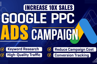 setup google PPC ads campaign with conversion tracking