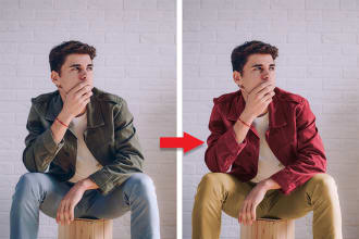 color change clothing in photoshop