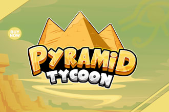 design a professional logo for roblox game or any game