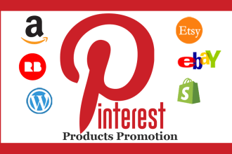 promote etsy, amazon, shopify to pinterest