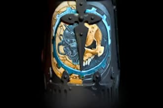paint a freehand for your warhammer mini