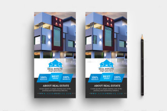 design unique flyer, leaflet, dl flyer within 24 hours