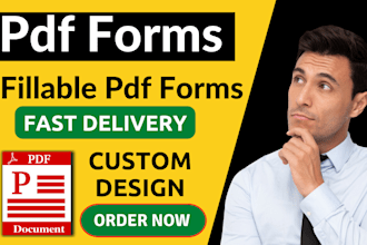 create fillable pdf form in 24 hours