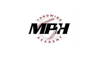 create a bold logo for mph throwing academy