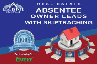 do real estate lead generation and skip tracing