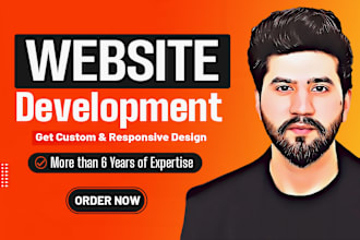 do full website creation with free hosting and domain