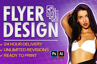 design sale flyer, poster, and brochure for your business