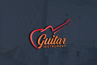 design modern musician, studio, rock, hip hop dj music logo