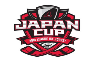 design japanese professional ice hockey league event logo in 1 day