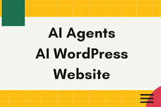 build your ai agent with n8n, vapi, ai website, ai wordpress website