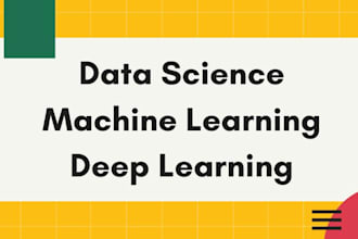 train a model on your data, machine learning, deep learning