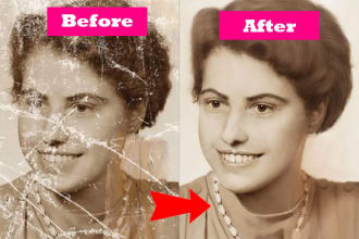 restore old images and enlarge them