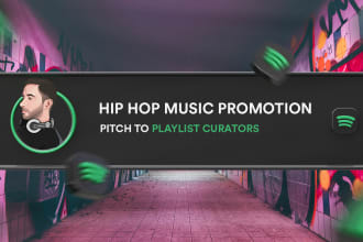 pitch your hip hop music to spotify playlist curators