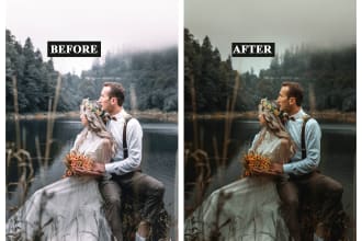 wedding photo editing and retouching in lightroom quickly