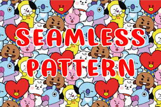 create seamless repeat patterns