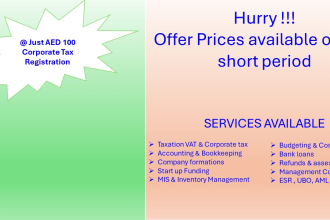 register uae dubai corporate tax, file returns do impact assessment  do vat