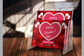 create valentine card, christmas and halloween card for you